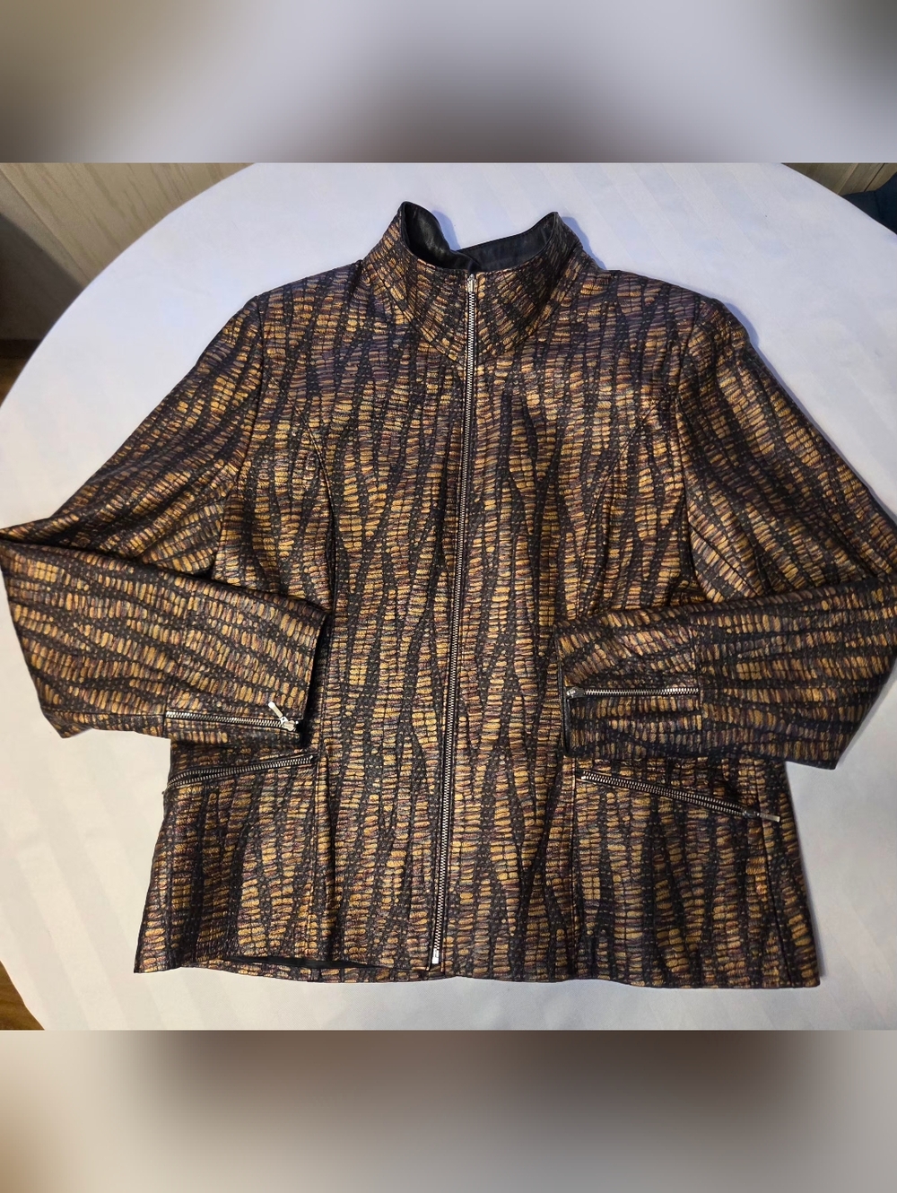 Sibylle Lyn Vintagw Soft Leather Jacket